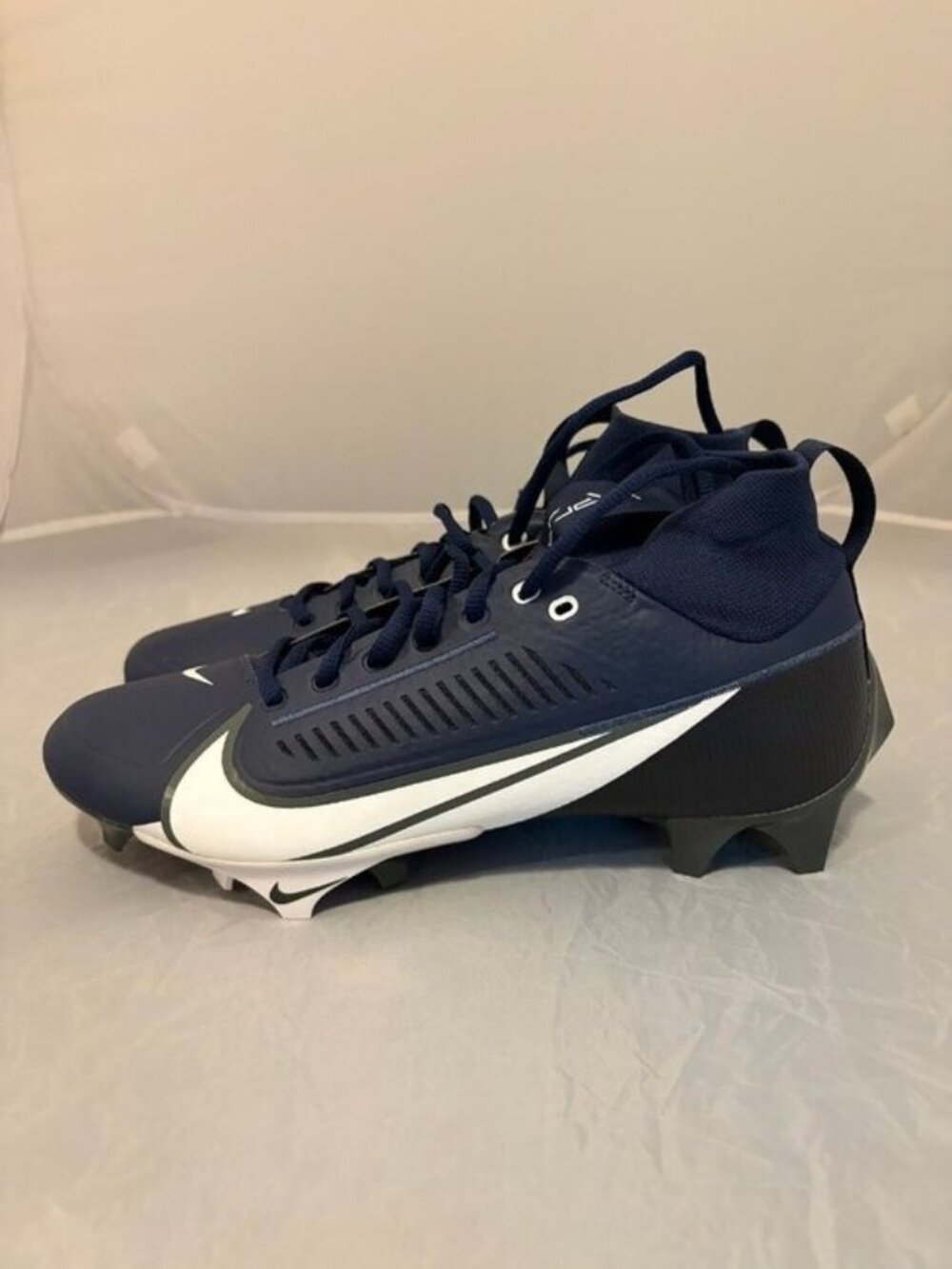 Nike Vapor Edge Pro 360 2 TB promo college navy football cleats sz 9 FN7759 400